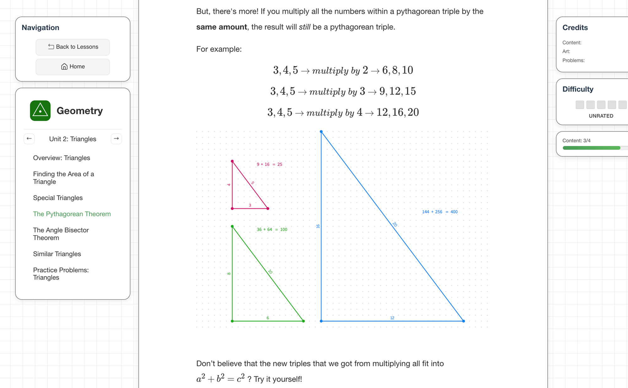 Msaw Math MSMG